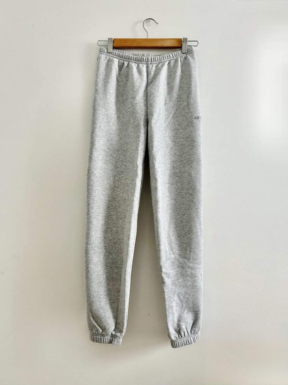 NWOT Aritzia Cozy Sweatfleece Snug Jogger Sweatpants in Heather Chrome Gray, XS